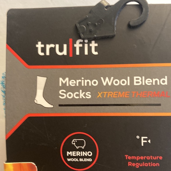 Merino Wool Blend Socks Xtreme Thermal Warm Cold Weather Boot Socks Light Blue - Picture 8 of 15